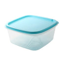 Stackable Square Plastic Crisper Box Set/5 Pcs 22.5 cm