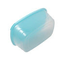 Stackable Rectangular Plastic Crisper Box Set/5 Pcs 26.5*20*9.5 cm