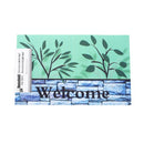 Non Slip Polyester Welcome Door Mat 48*78 cm