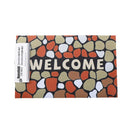Non Slip Polyester Welcome Door Mat 48*78 cm