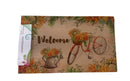Non Slip Polyester Welcome Door Mat 45*78 cm