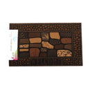 Non Slip Polyester Welcome Door Mat 45*75 cm