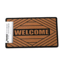 Non Slip Polyester Welcome Door Mat 43*73 cm
