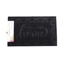 Non Slip Polyester Welcome Door Mat  45*75 cm
