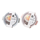 Plastic Microwave Cooking Pot Casserole Set/2Pcs 30*26 cm