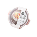 Plastic Microwave Cooking Pot Casserole Set/2Pcs 30*26 cm