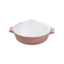 Plastic Microwave Cooking Pot Casserole Set/2Pcs 30*26 cm