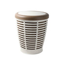 Plastic Laundry Hamper Basket with Lid 26*29 cm