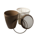 Plastic Laundry Hamper Basket with Lid 26*29 cm
