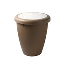 Plastic Laundry Hamper Basket with Lid 26*29 cm