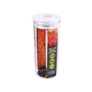Acrylic Airtight Food Canister Set/3 Pcs 350+700+1200ml