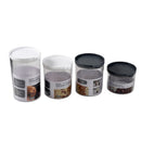 Acrylic Airtight Food Canister Set/4 Pcs 200+450+350+350ml