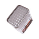 Acrylic Airtight Food Canister Set/4 Pcs 300+600+350+350ml