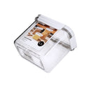 Acrylic Airtight Food Canister 15*8*12 cm