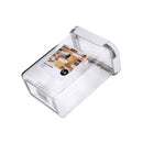 Acrylic Airtight Food Canister 15*8*18 cm