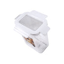 Acrylic Airtight Food Canister 15*8*18 cm