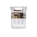 Plastic Airtight Food Canister  9*14.5*17 cm
