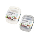 Plastic Airtight Food Container Set/2 Pcs 21*16*5.5 cm