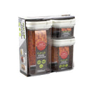 Acrylic Airtight Food Canister Set/3 Pcs 400+900+1500ML