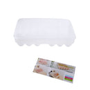 Transparent Eggs Refrigerator Storage Box 34*26*7 cm