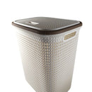 Plastic Laundry Hamper Basket with Lid 44*33.5*34 cm