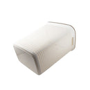 Plastic Laundry Hamper Basket with Lid 44*33.5*34 cm