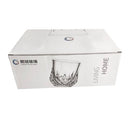 Lead Free Glass Tumblers Set/6 Pcs 260 ml