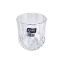 Lead Free Glass Tumblers Set/6 Pcs 260 ml