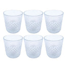 Lead Free Glass Tumbler Set/6 Pcs 350 ml