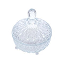Crystal Glass Sugar Bowl Candy Jar 10*12 cm