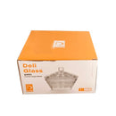 Crystal Glass Sugar Bowl Candy Jar 11*9 cm
