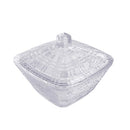 Crystal Glass Sugar Bowl Candy Jar 11*9 cm