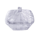 Crystal Glass Sugar Bowl Candy Jar 11*9 cm