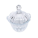 Crystal Glass Sugar Bowl Candy Jar 15*18 cm