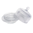 Glass Sugar Bowl with lid 12*11 cm
