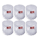 Lead Free Glass Tumblers Set/3 Pcs 350 ml