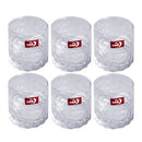 Lead Free Glass Tumblers Set/6 Pcs 350 ml