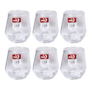 Lead Free Drinking Glass Tumbler Set/6 Pcs  330 ml