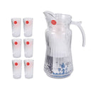 Glass Beverage Water Jug  1.7L/315 Ml