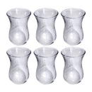 Lead Free Glass Tea Cup Set/6 Pcs 165 ml