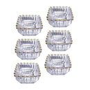 Ice Cream & Dessert Bowl Set/6 pcs 10.5*10.5*5.5 cm