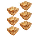 Ice Cream & Dessert Bowl Set/6 pcs 10.5*10.5*5.5 cm