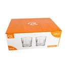 Lead Free Glass Tumblers Set/6 Pcs 4.3*6 cm
