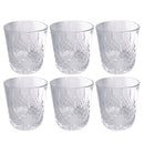 Lead Free Glass Tumblers Set/6 Pcs 4.3*6 cm