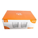 Lead Free Glass Tumblers Set/6 Pcs 310 ml