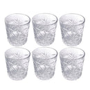 Lead Free Glass Tumblers Set/6 Pcs 310 ml