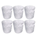 Lead Free Glass Tumblers Set/6 Pcs 310 ml