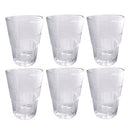Lead Free Glass Tumblers Set/6 Pcs 4.7*6.3 cm