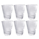 Lead Free Glass Tumblers Set/6 Pcs 4.7*6.3 cm