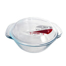 Round Glass Baking Dish w Lid